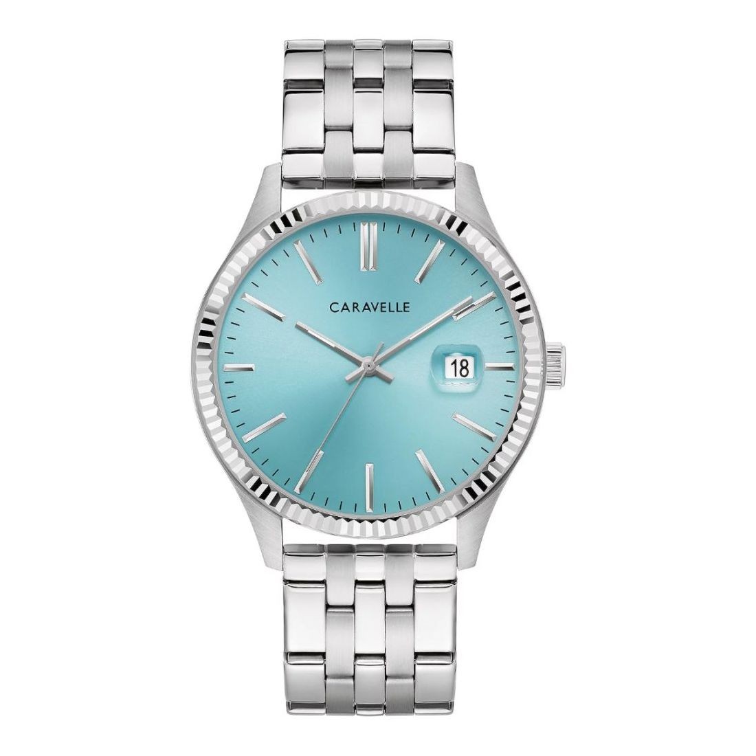 Caravelle by Bulova Dress Men’s Blue Dial Quartz Watch 43B174