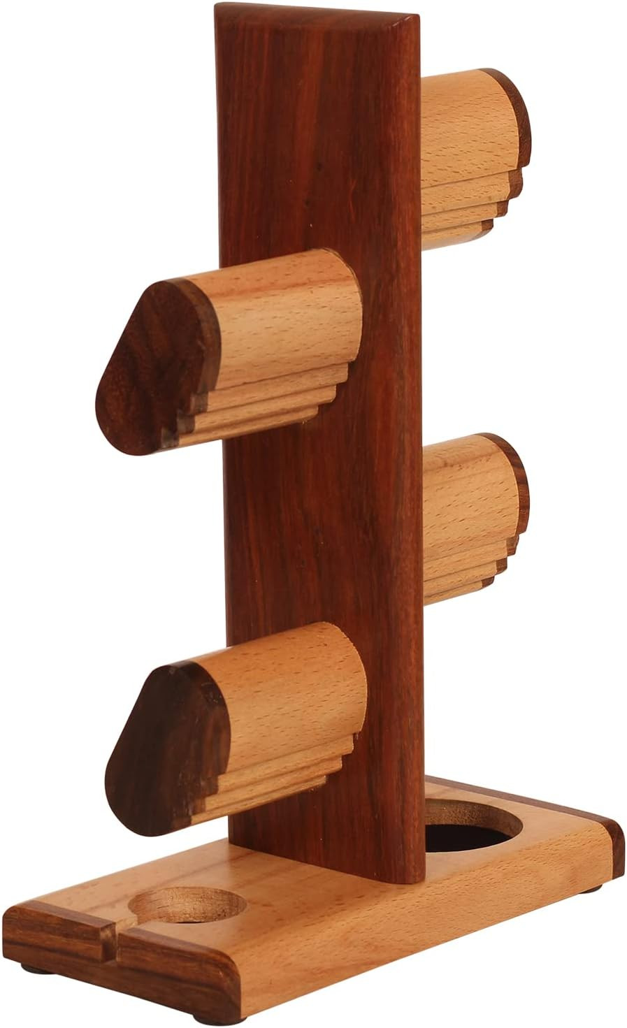 DEALS ABHANDICRAFTS – Watch Stand 5 in One Multiple Watch Display Tower for Men,