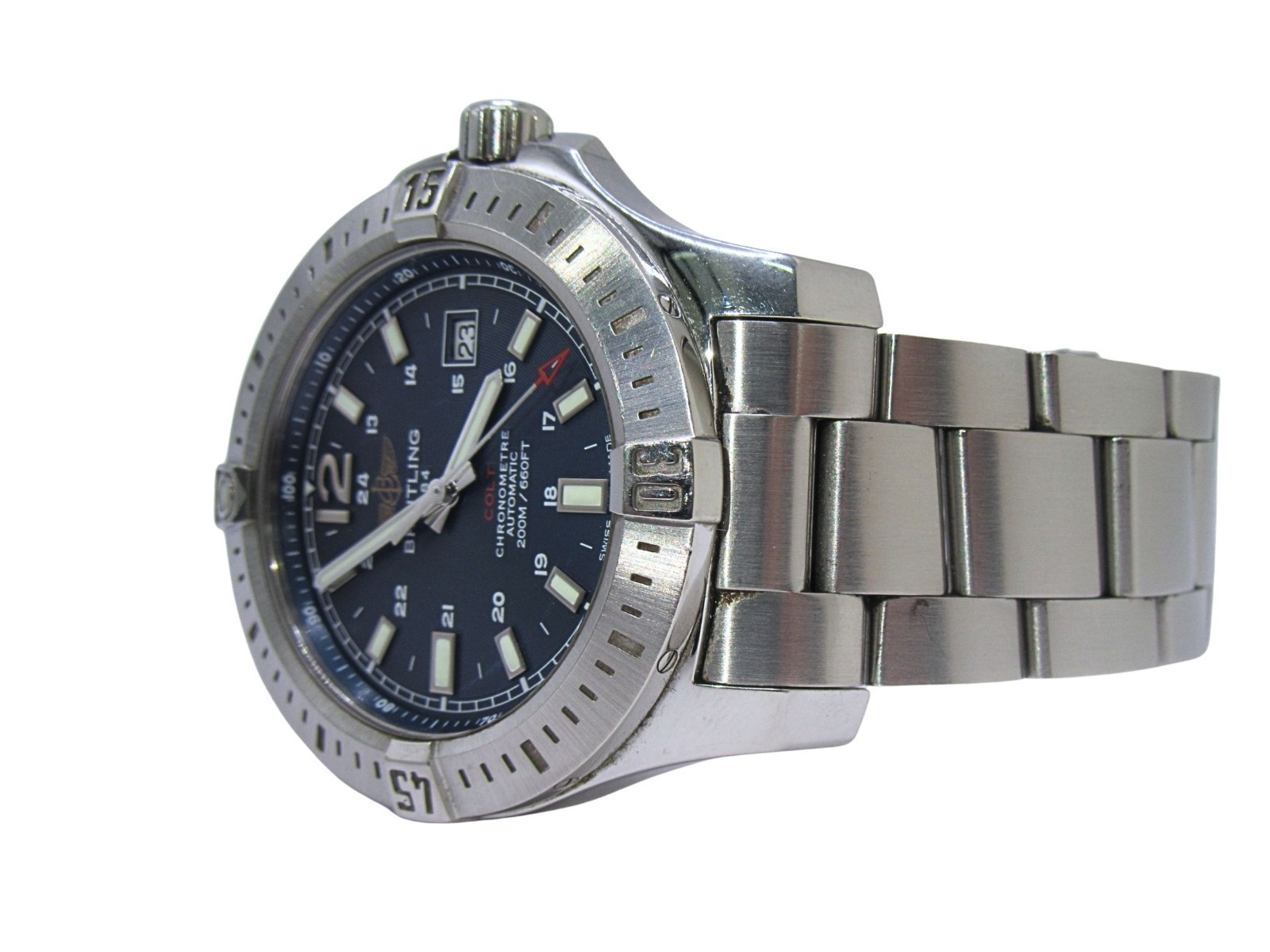 Breitling Colt A17388 44mm Blue Dial Stainless Steel Automatic Watch