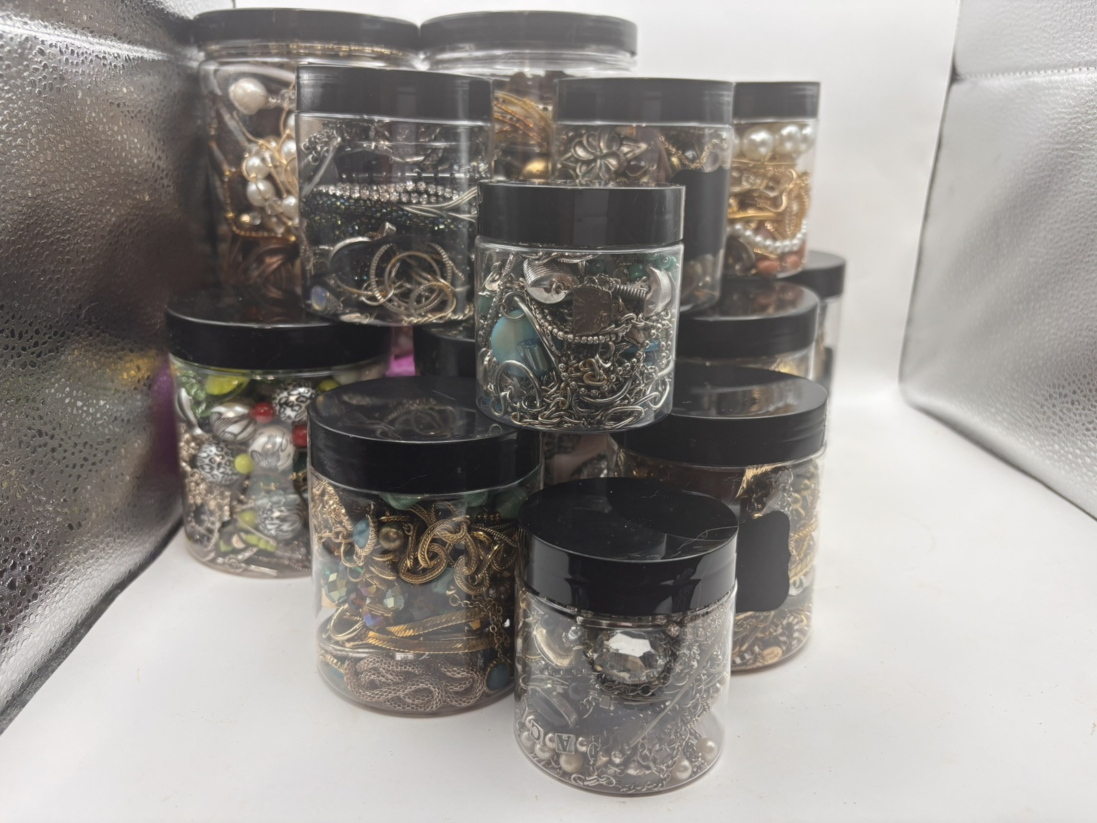 Mystery Jewelry Jar- All Wearable – No Junk Curation Available 4 Sizes