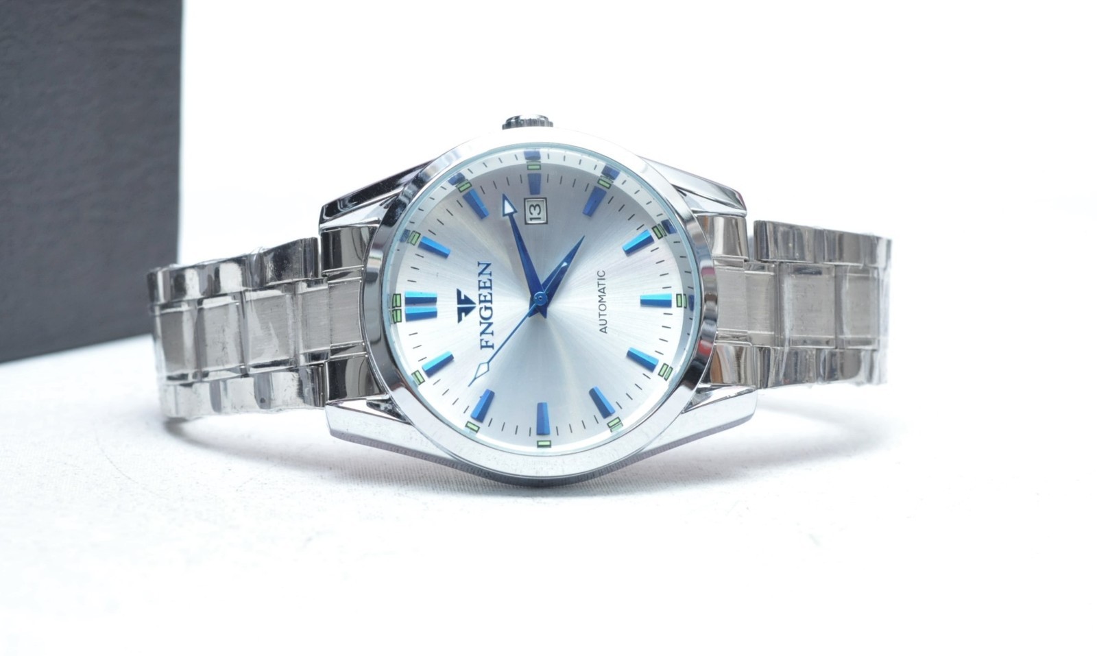 Luxury Stainless Steel Bracelet Business Gents Automatic Watch