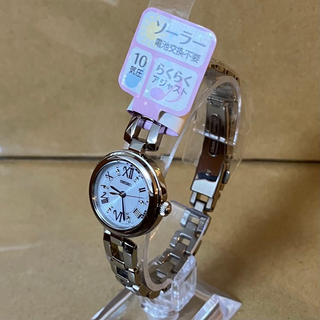 Brand New SEIKO Solar V117 0CT0 Working Item Ladies