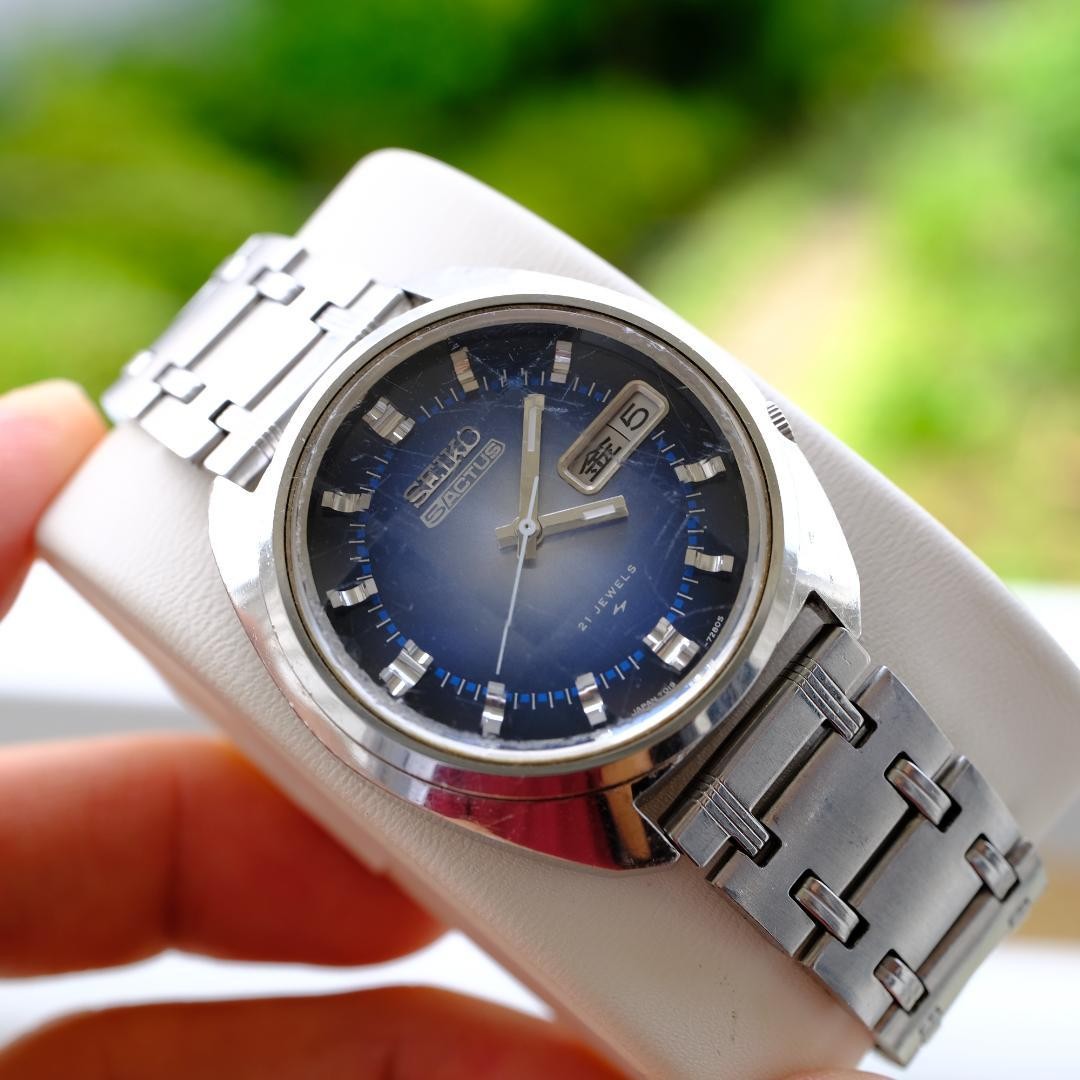Working SEIKO 5 ACTUS Automatic Watch 21 Stone