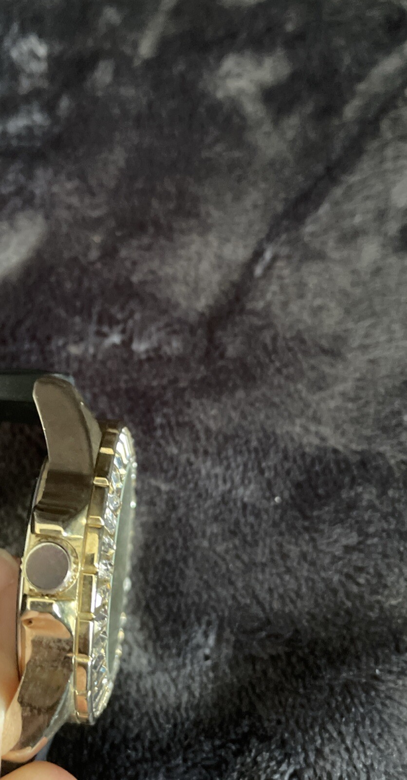 Women’s Rocawear Watch Crystal Accent Gel Band New battery Vintage