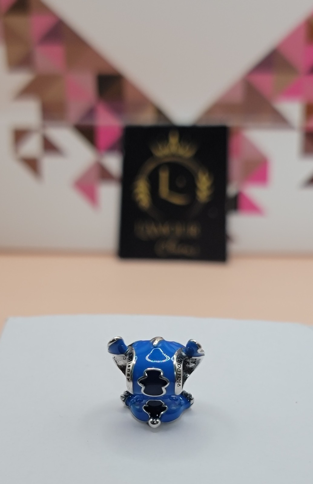 PANDORA Disney Parks 2025 Lilo & Stitch Blue Charm 793815C01 W/ Box D59