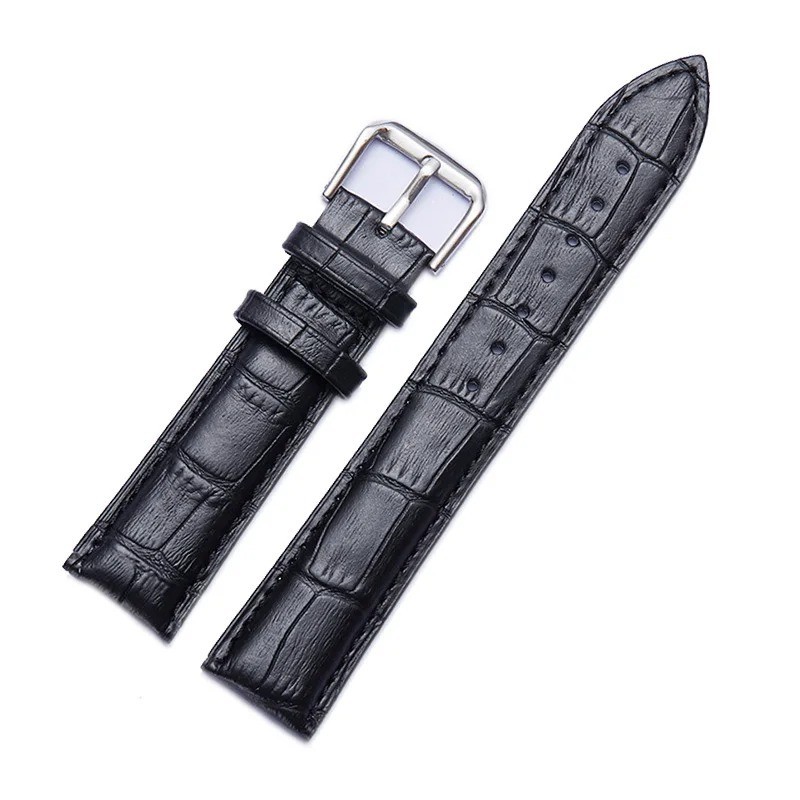 Genuine Leather Mens Watch Strap Band Brown Black 12mm 14mm 16mm 18mm 20mm 22mm