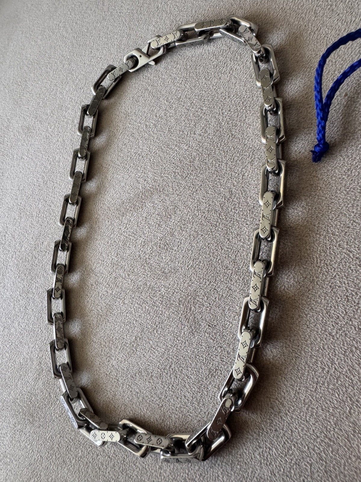 Louis Vuitton Monogram Chain Necklace