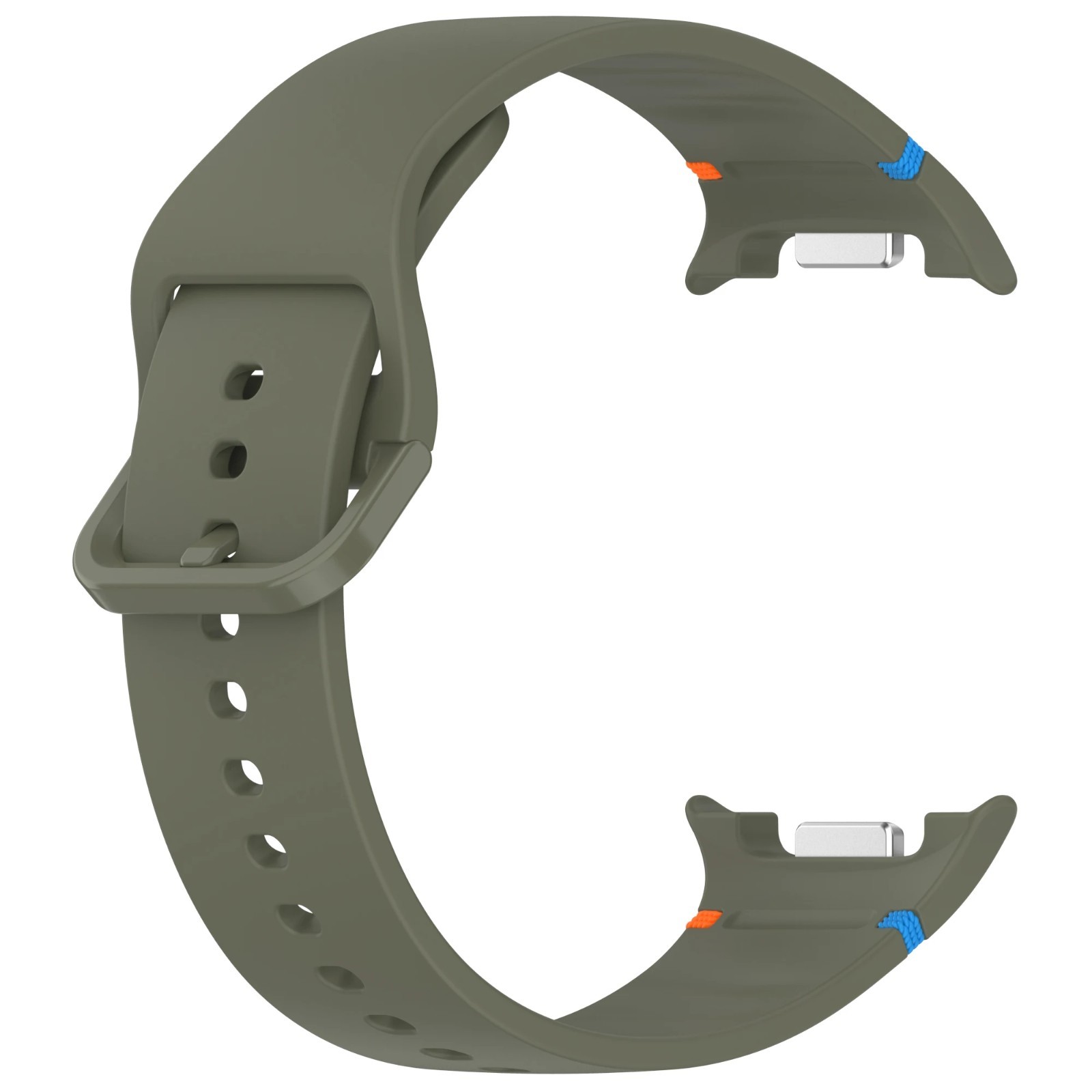 Silicone Watch Band For Samsung Galaxy Watch 8 40mm 44mm Classic 46mm Strap