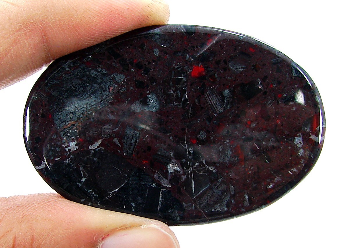94.70 Ct Natural Rainbow Jasper Loose Gemstone Cabochon Wire Wrap Stone – 1424