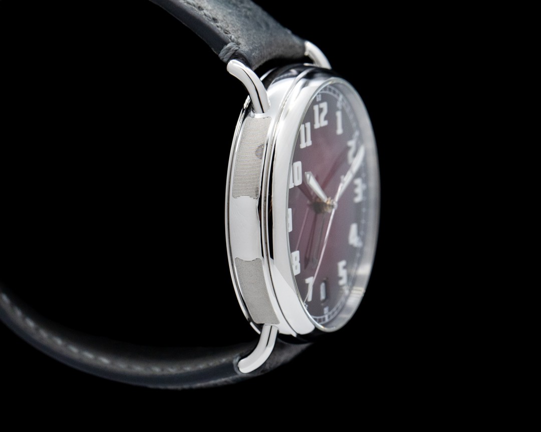 H. Moser and Cie. 8809-1200 Heritage Dual Time SS Burgundy Fume Dial 2024