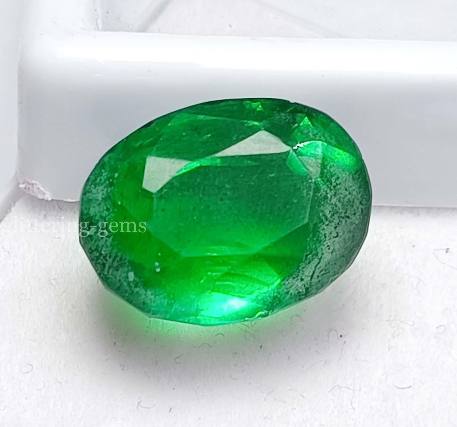 IGL Certified 11.80 Ct Natural Emerald Oval Shape Collector Loose Gem 5DOO