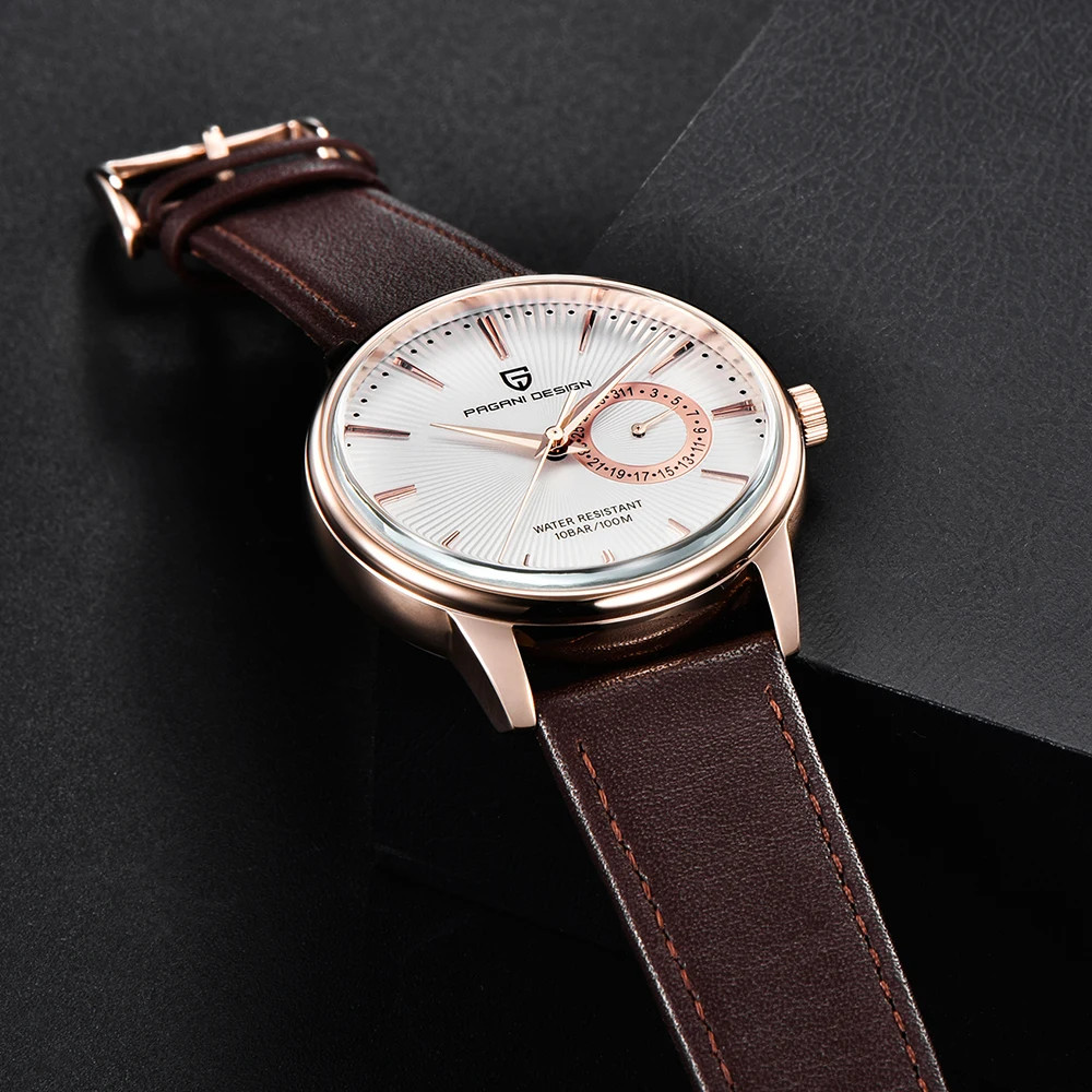 PAGANI DESIGN Men’s Quartz Watch Luxury Waterproof Military Sports Watch