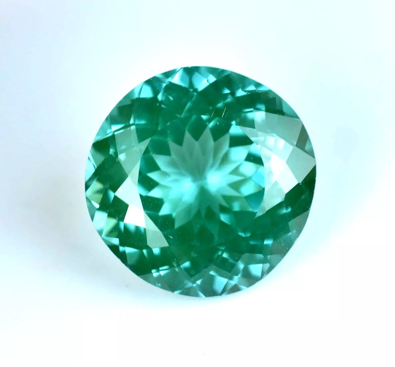 Huge Flawless 40.55 Ct Natural Bluish Green Parti Sapphire AAA Loose Gemstone