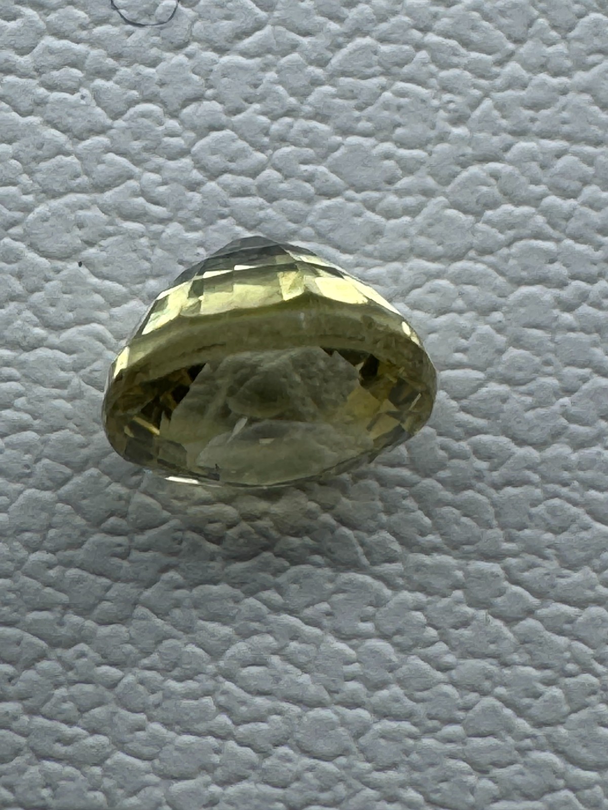 Lemon Green CHRYSOBERYL, 0.69 Carat, 5 mm, Round, Clean. Natural Gemstone #113