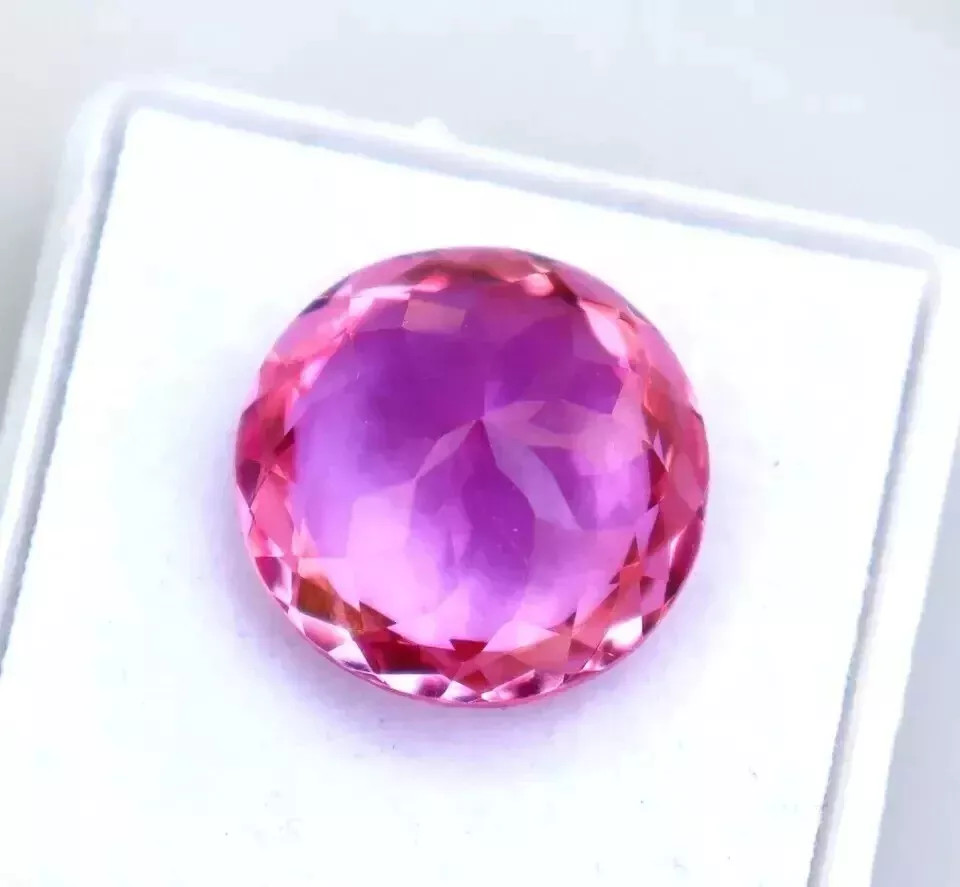 10-12 Ct Round Cut Certified Loose Gemstone Fine Natural Pink Spinel Best Offer