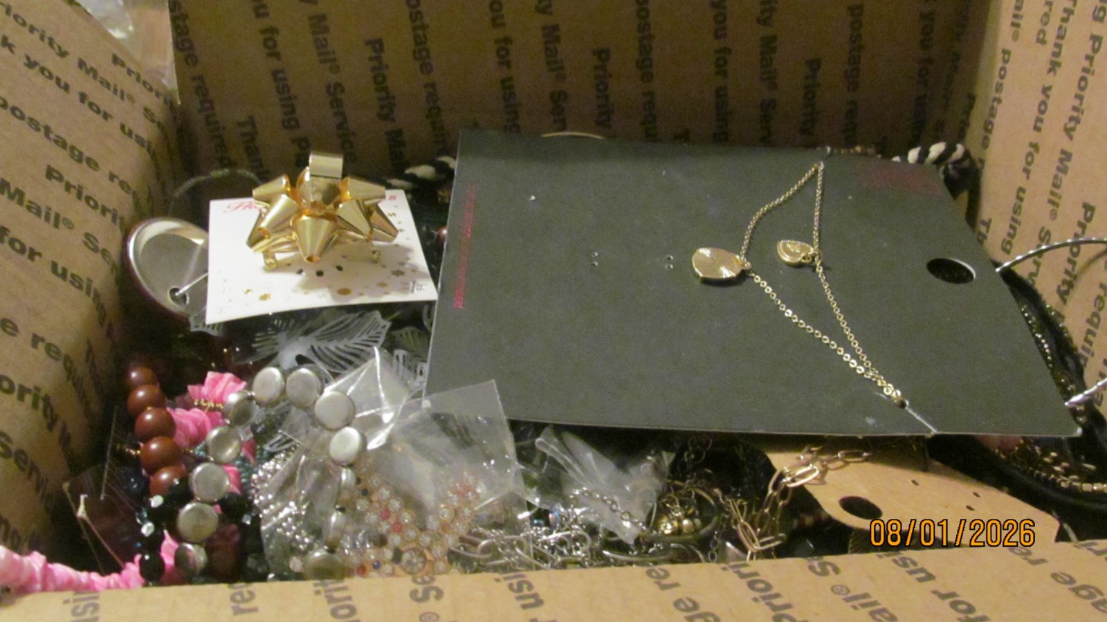 New/Vintage 10 lb junk drawer to good wearable jewelry