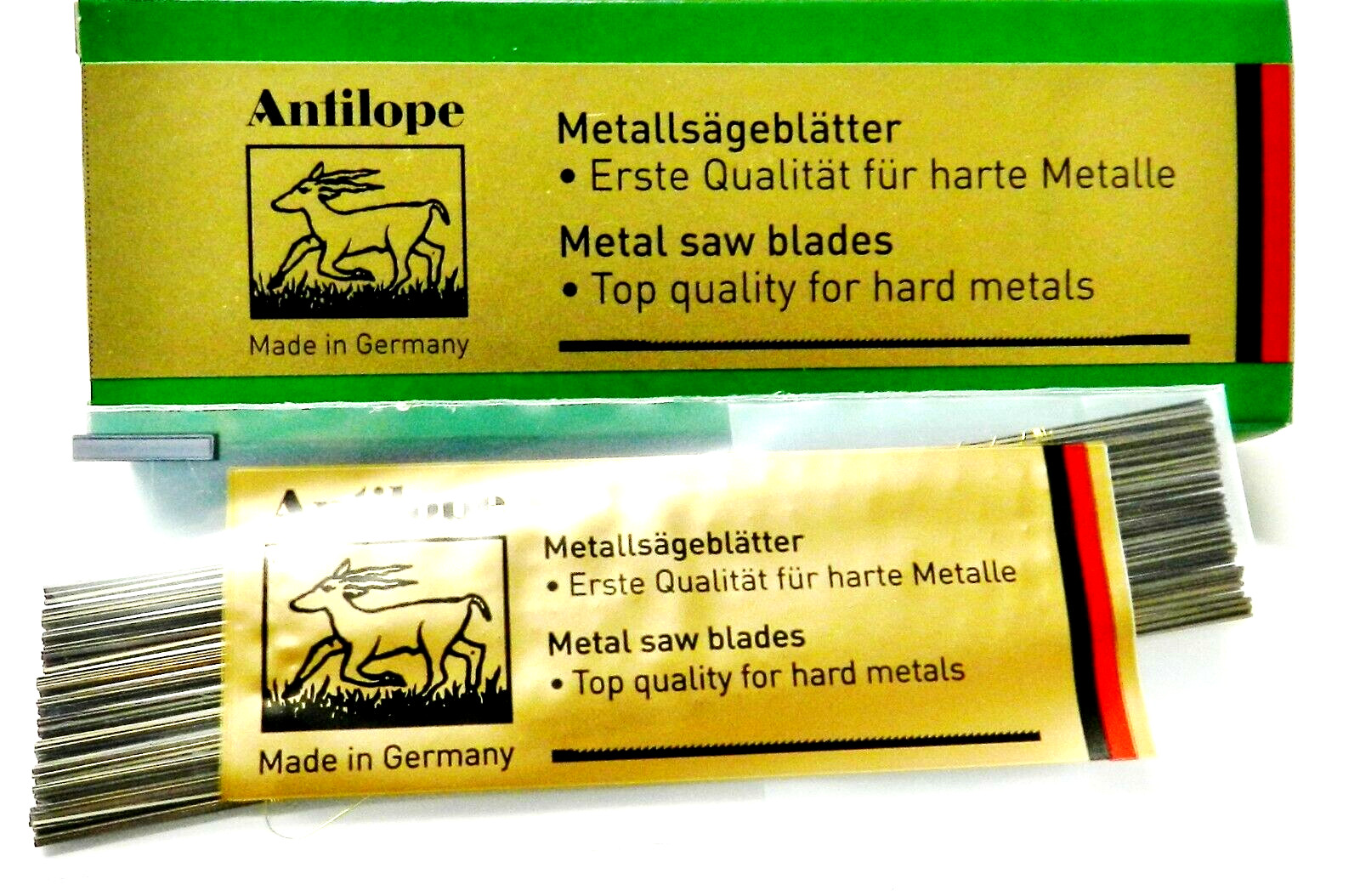 Antilope Jewelers Saw Blades #3/0 Jewelry Making Pack of 144 pcs. Made in German