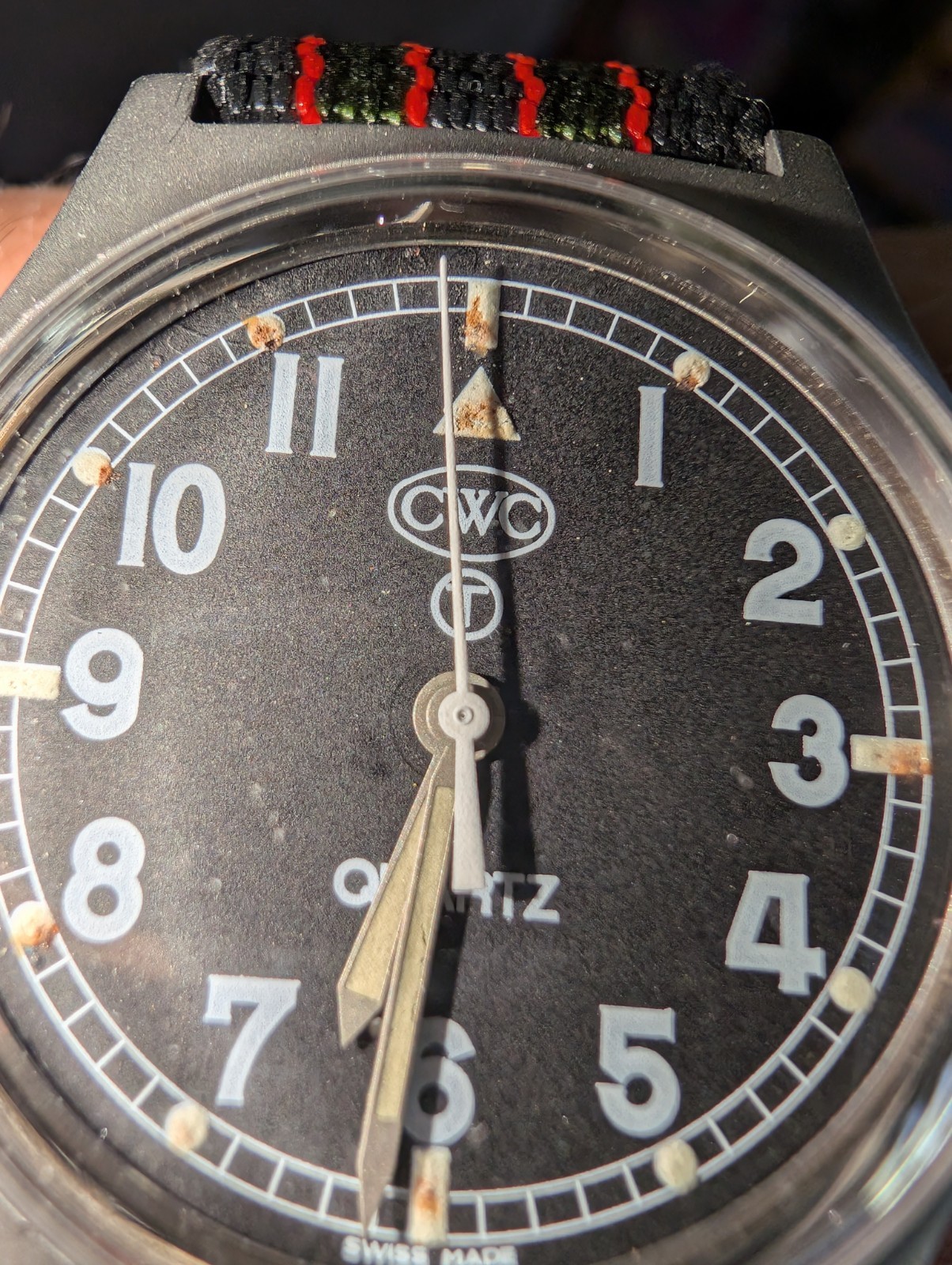 CWC Military G10 Royal Navy 0522/6645-99 wristwatch Watch Dated 1990 issued
