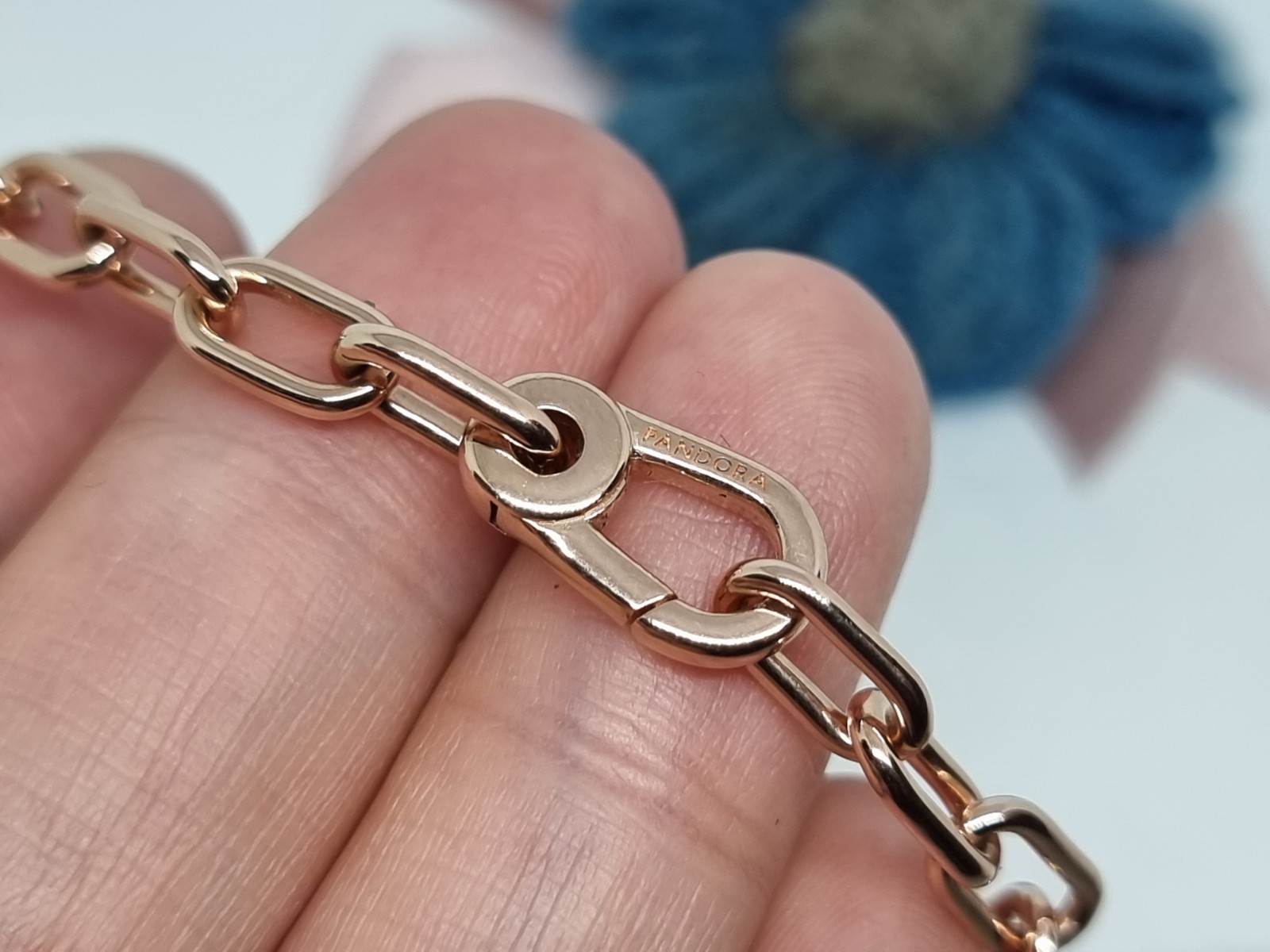 NEW Genuine Pandora Rose Gold Me Small-link Bracelet 16cm 💕 BOXED