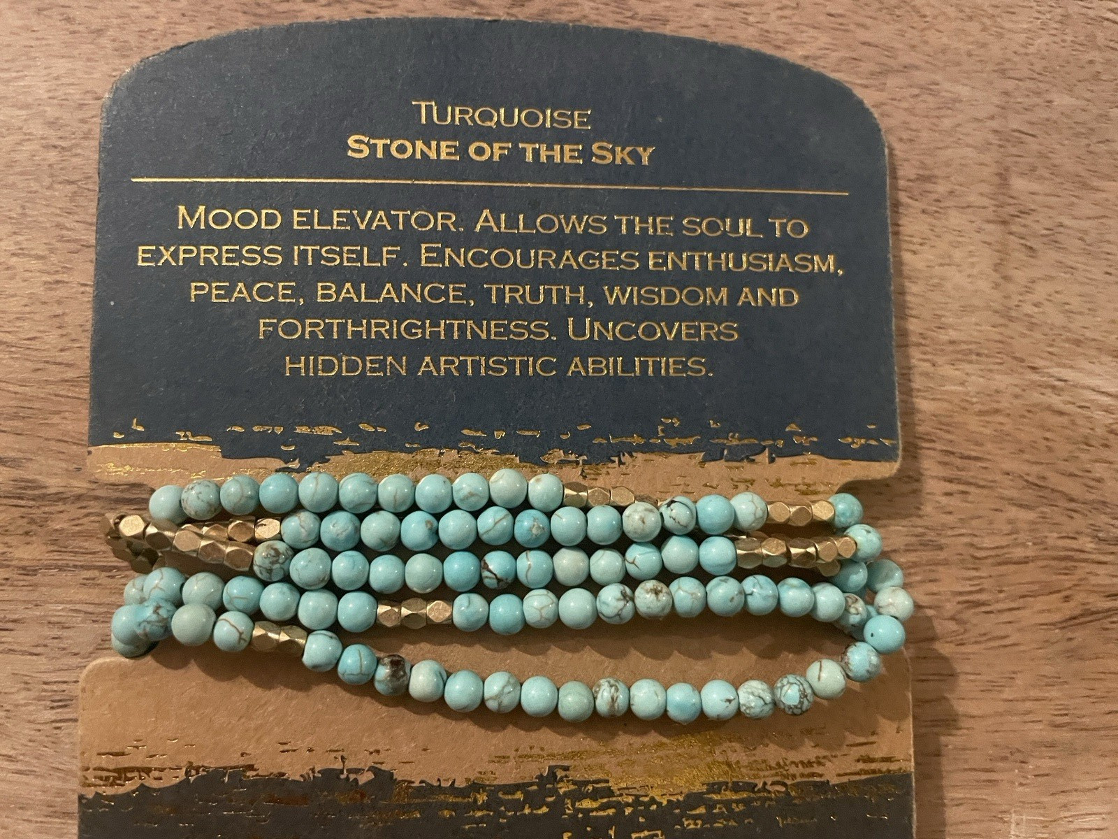 Scout Turquoise Wrap Bracelet – Stone of The Sky Bracelet/Necklace