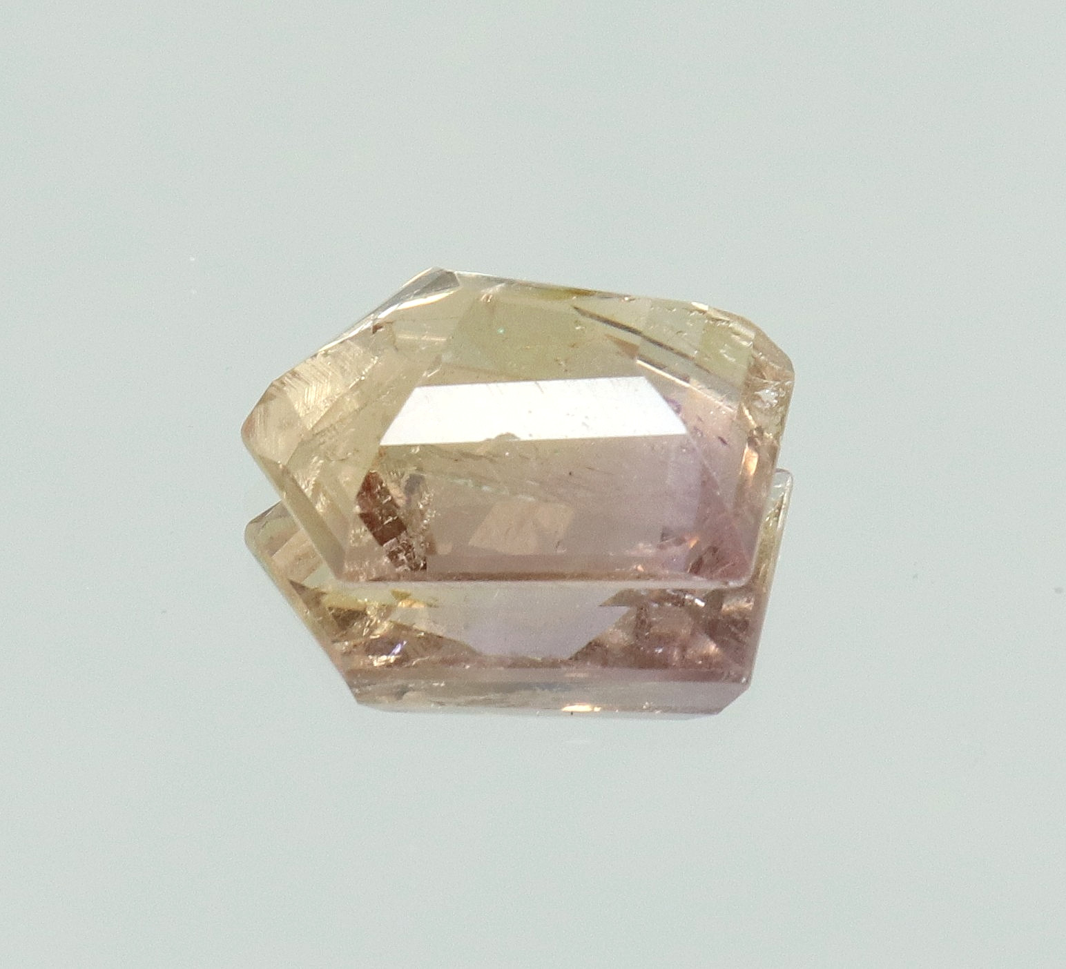 Natural Bolivia Ametrine Bi-Color 5.45 Ct Untreated Certified Loose Gemstone