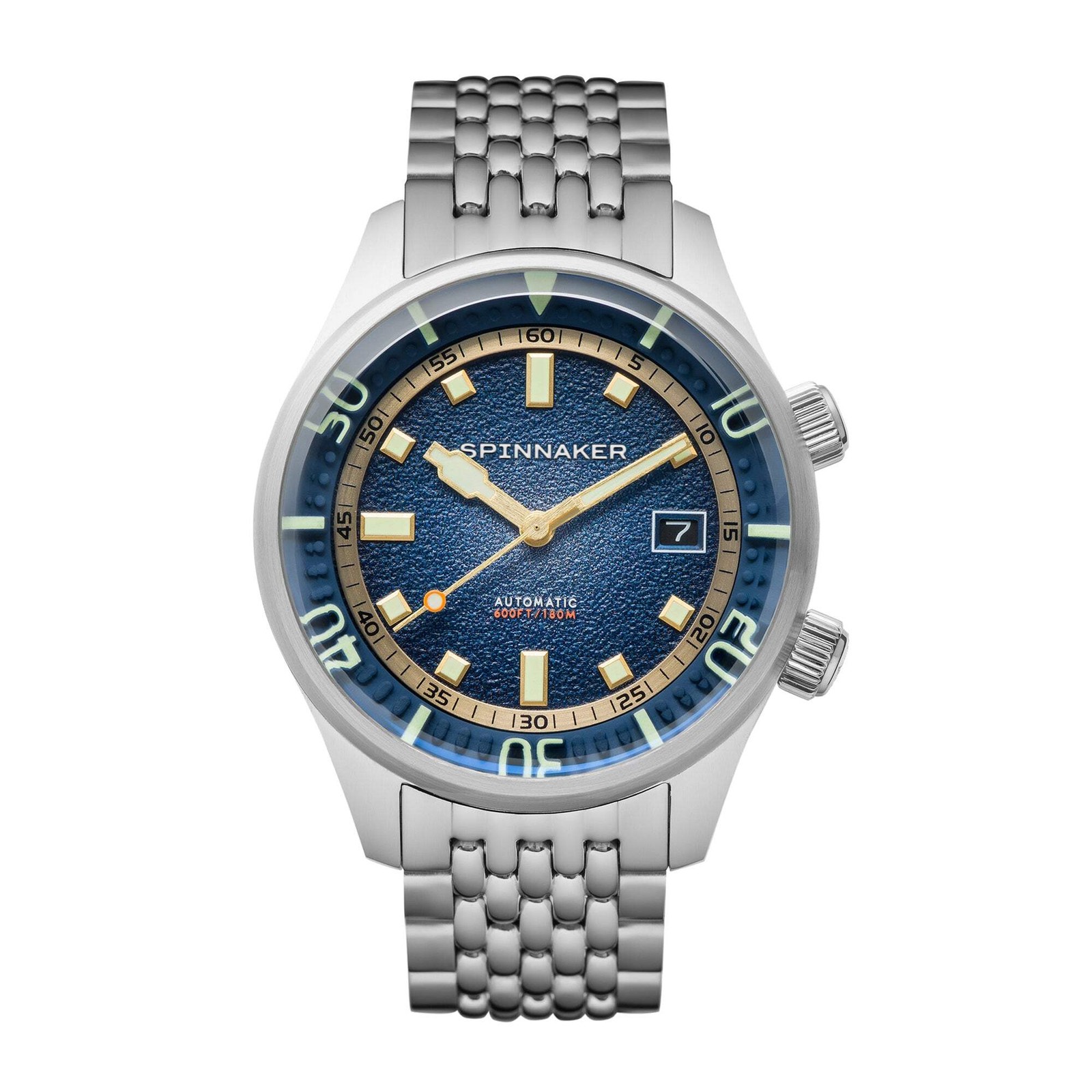 Spinnaker Bradner Stainless Steel 42mm Japanese Automatic Wristwatch