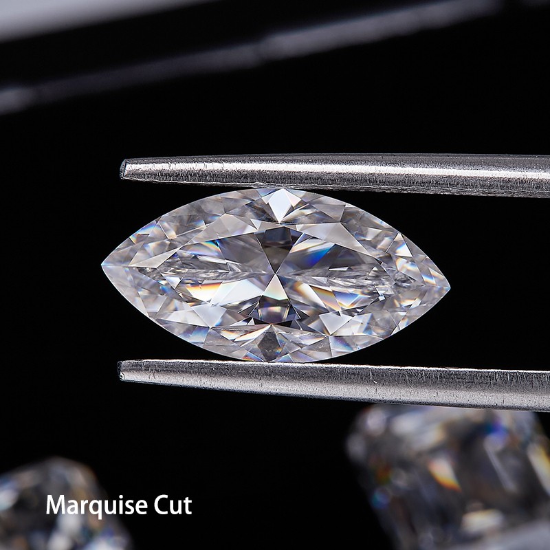 3~11MM Heart Cut Loose Moissanite D White Wholesale Excellent Cut W.GRA From US