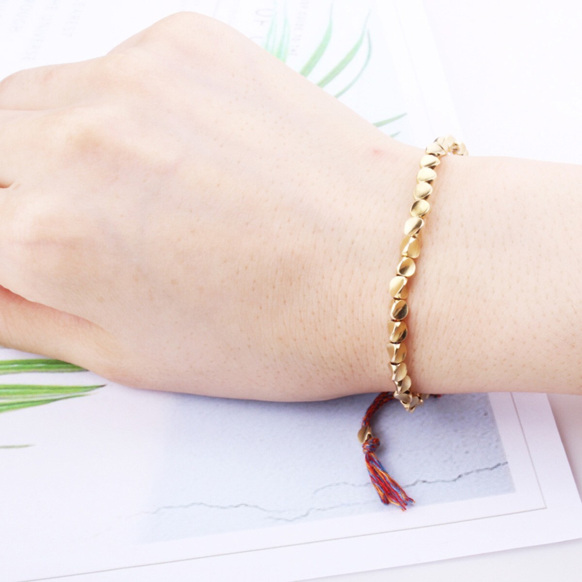 Tibetan Copper Bead Bracelet for Good Luck and Wealth – Healing Bracelets Gift