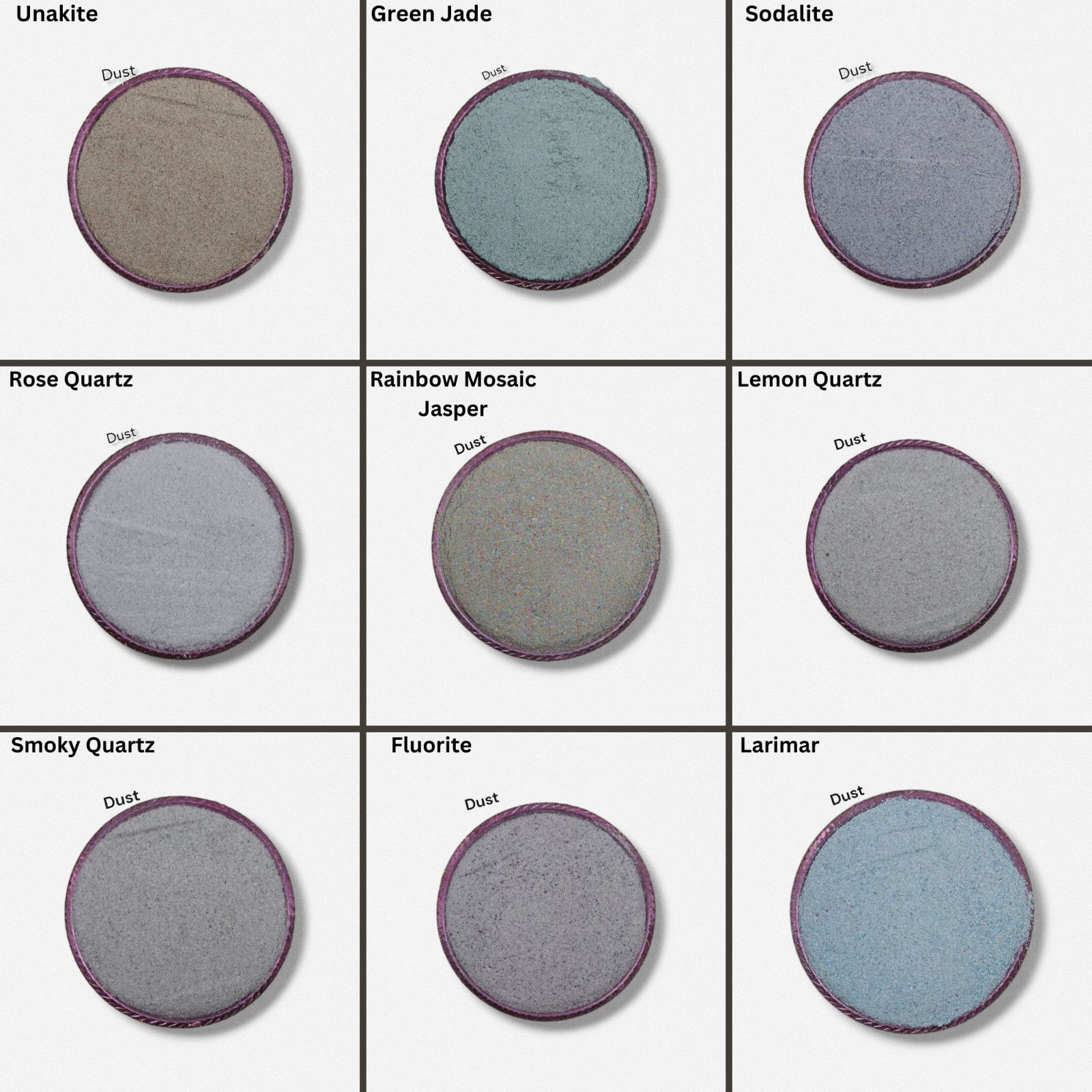 Crushed Gemstone Dust Powder 75+ Crushed Healing Stone Powder Sand Woodworking