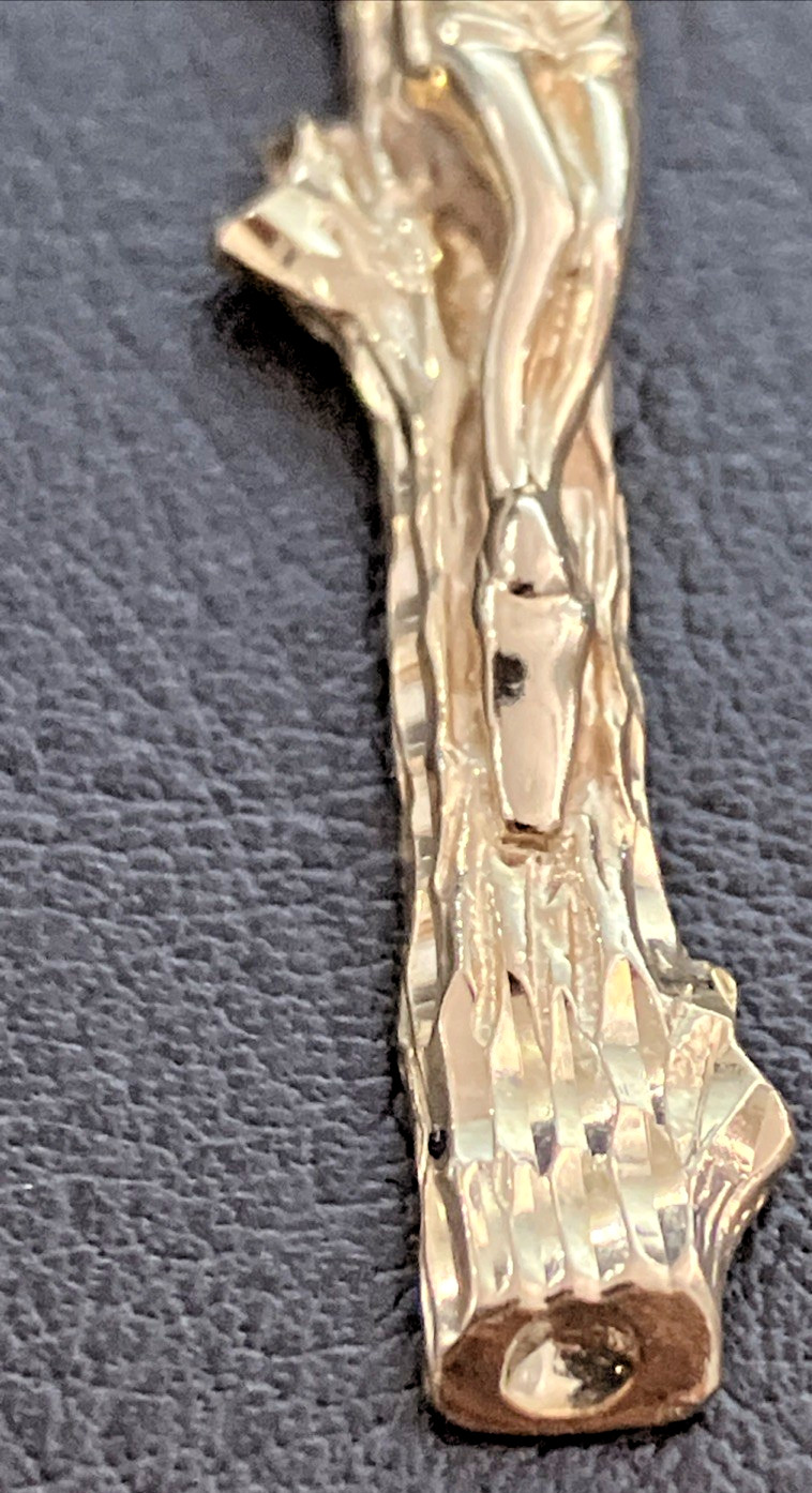 14kt Solid Real Gold Crucifix 11.55 Grams Jesus Cross – Hallmark RL Bolivia 14k