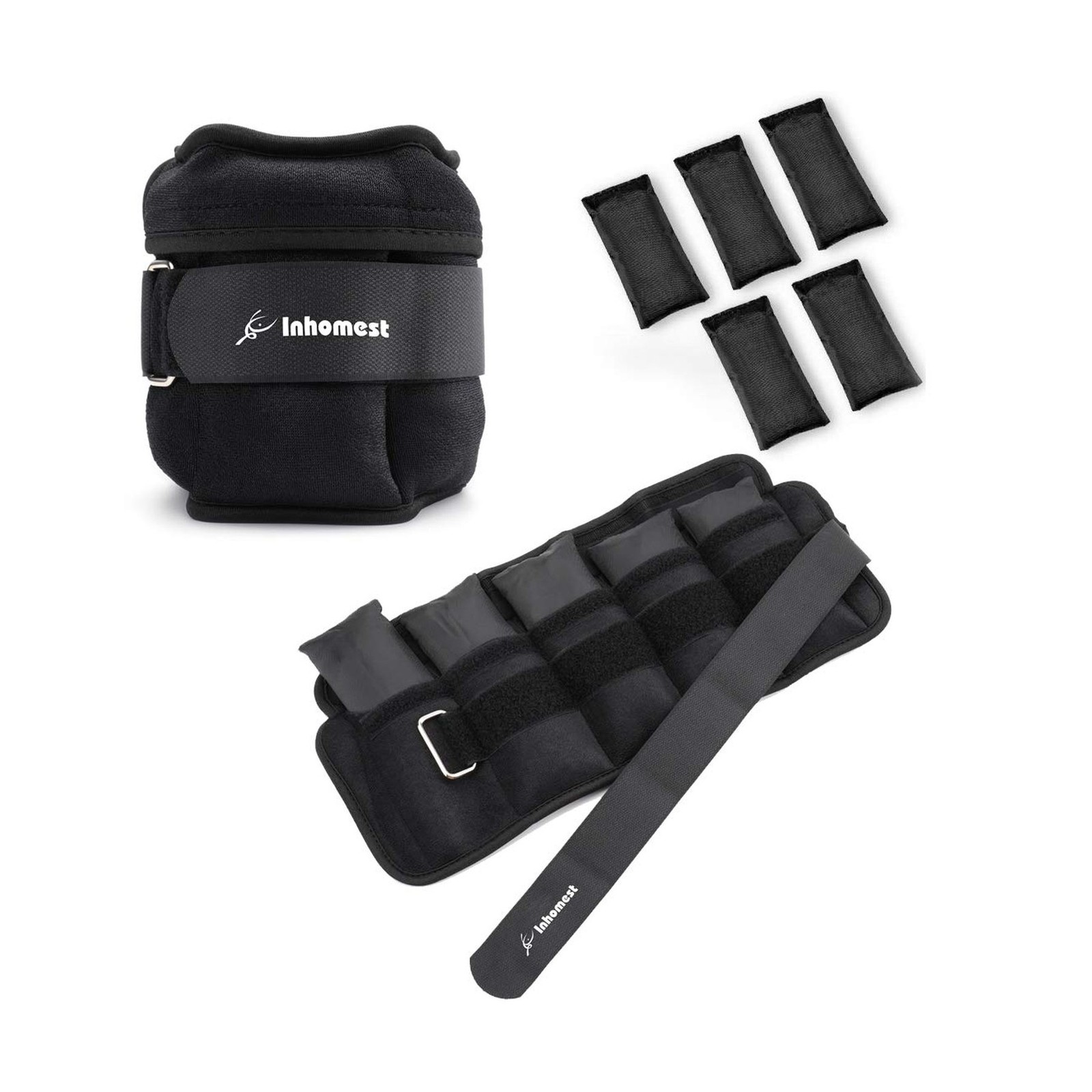 Adjustable Ankle Weights 1-5/10/12 Lbs Leg Weights for Men Women,Wr… Fast Ship