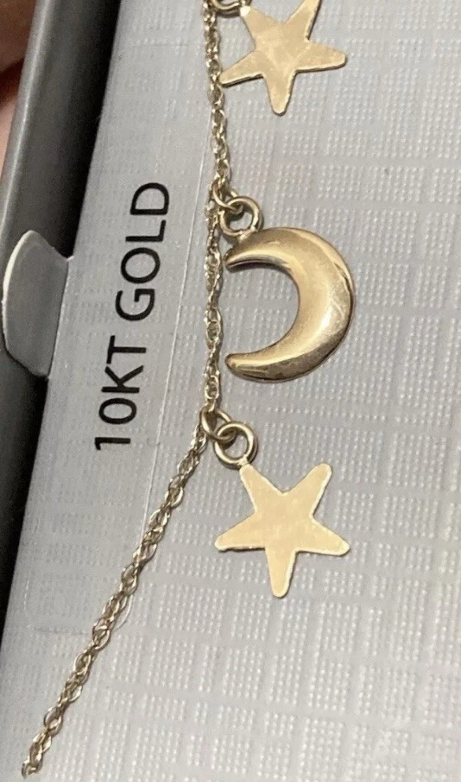 1Ok Gold Necklace 18” New