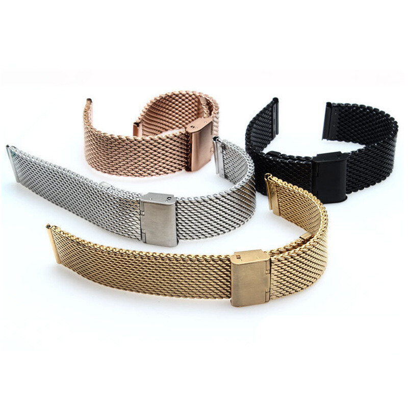 High Quality Milanese Mesh Stainless Steel Watch Strap Band Metal 18/20/22/24mm