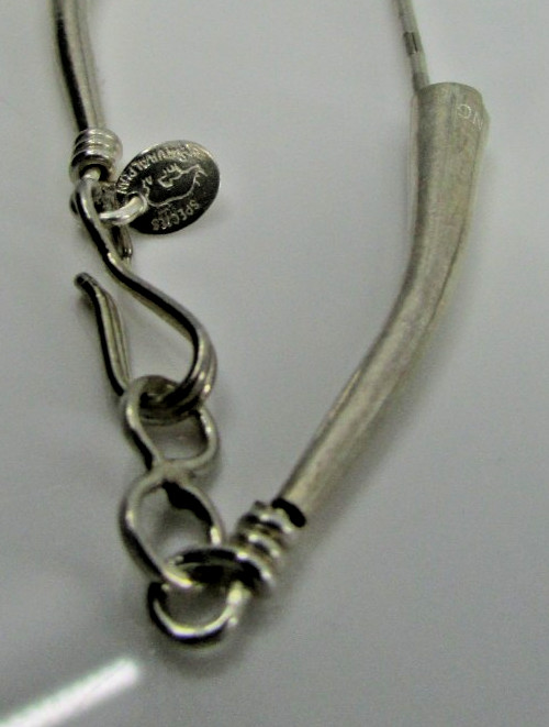 50g Endangered Species Survival Plan Sterling Silver Animal 925 Necklace 30”