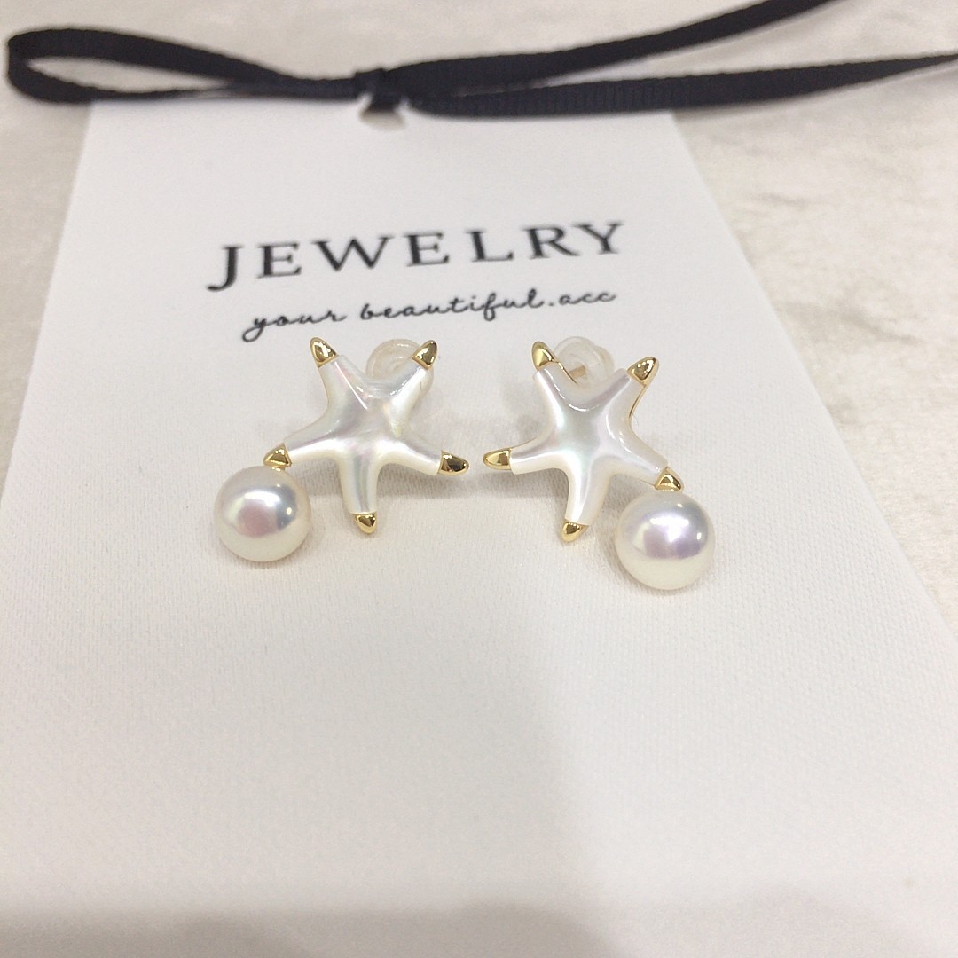Pearl earrings , Silver Earrings , handmade earrings for women, AAAAA quality