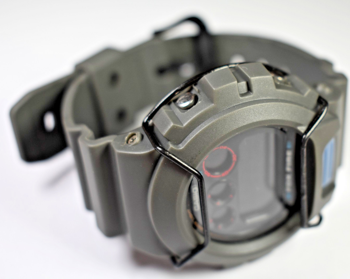 MODIFIED Casio G-Shock DW-6900MS (1289) Gray Men’s Watch NEW BATTERY!