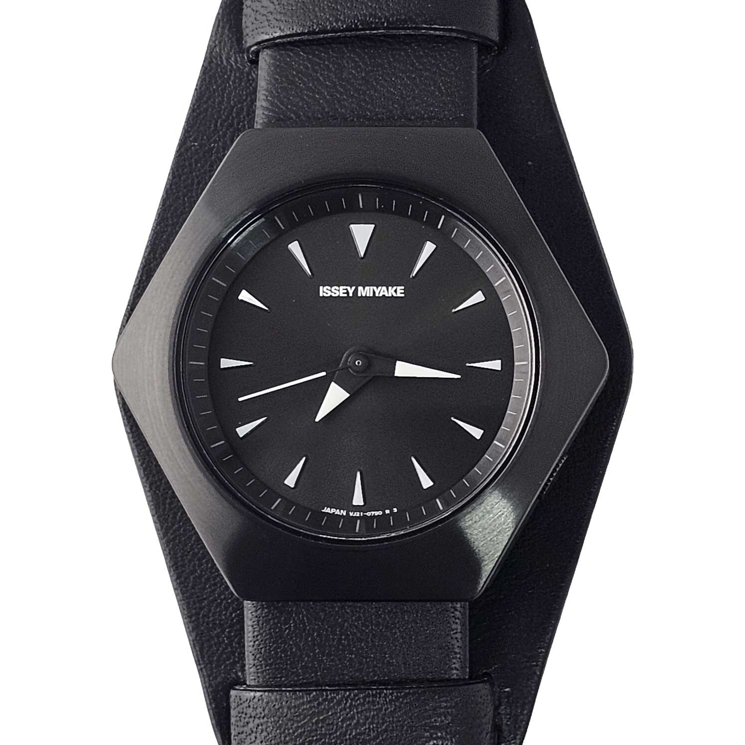 ISSEY MIYAKE ROKU Series KONSTANTIN GRCIC Unisex Watch Black NYAM701 New
