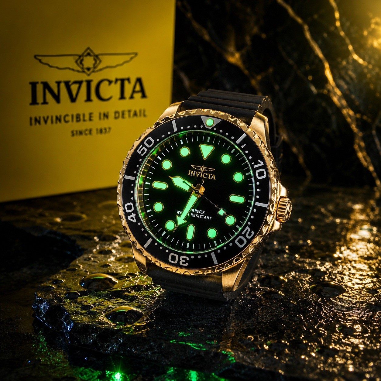 Invicta Pro Diver Neptune Men’s Watch – 48mm. Black (47226)