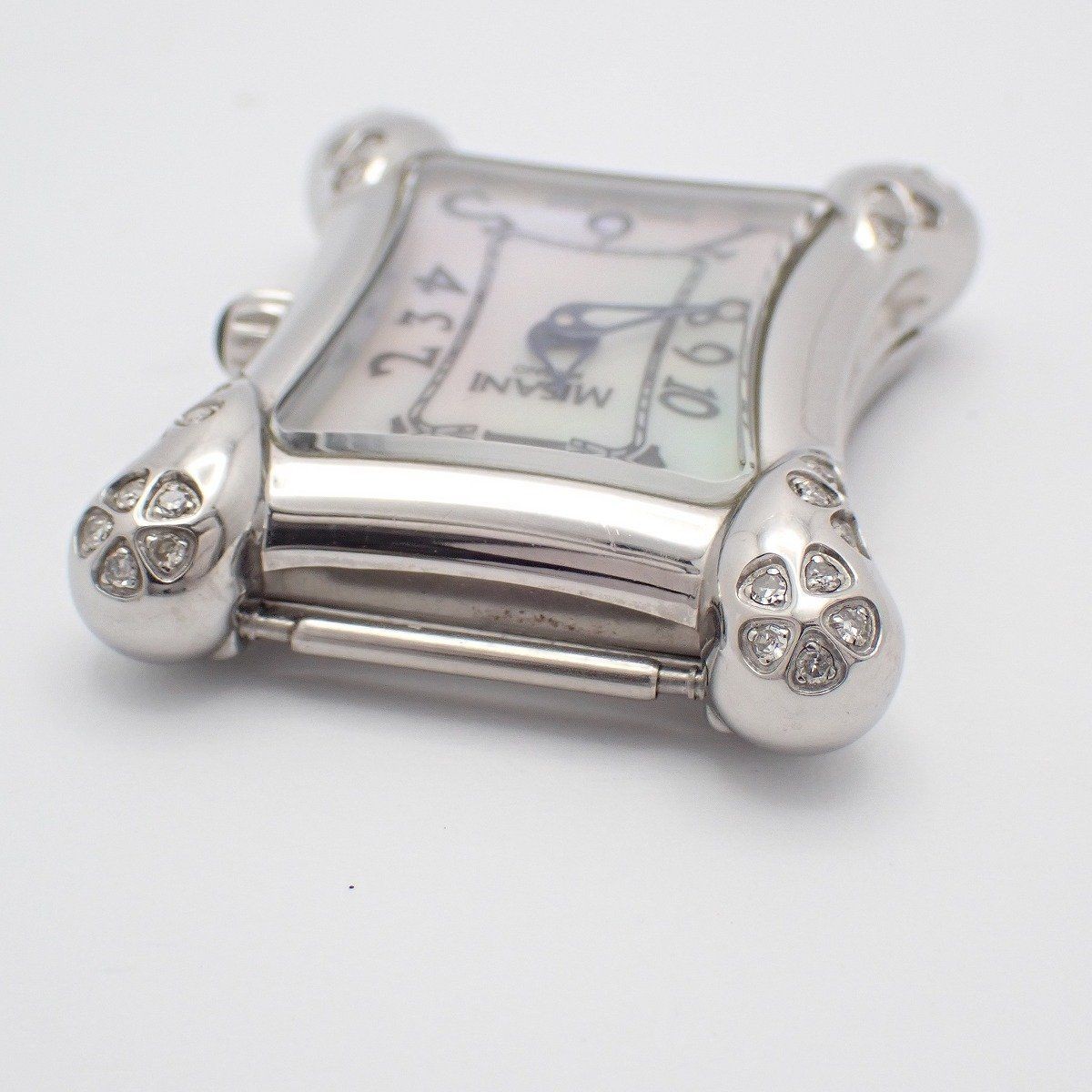 MISANI Hermitage Quartz Ladies’ Watch Diamond Bezel Shell Dial Body Buckle Only