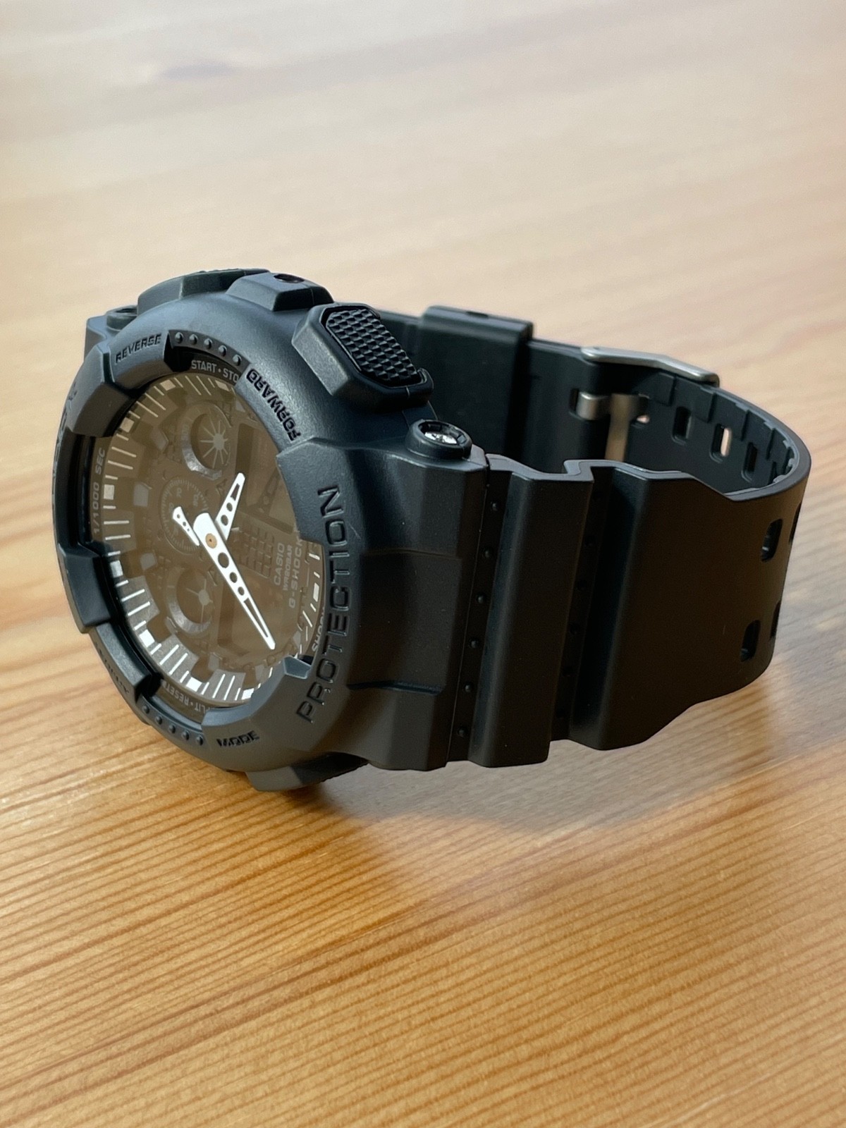 Casio G-Shock Analog Digital GA-100-1A1ER Black Watch Men’s