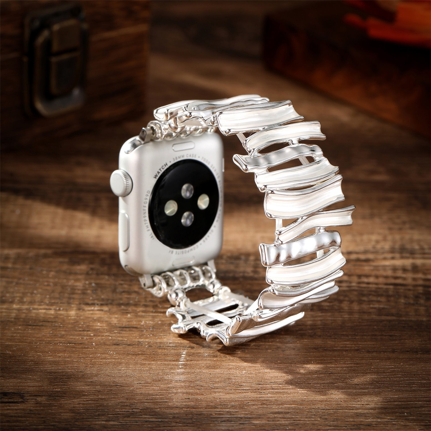 Jewelry Bangle Strap for Apple Watch Band 41 45 40 44 38 42 46mm 49mm Wristband