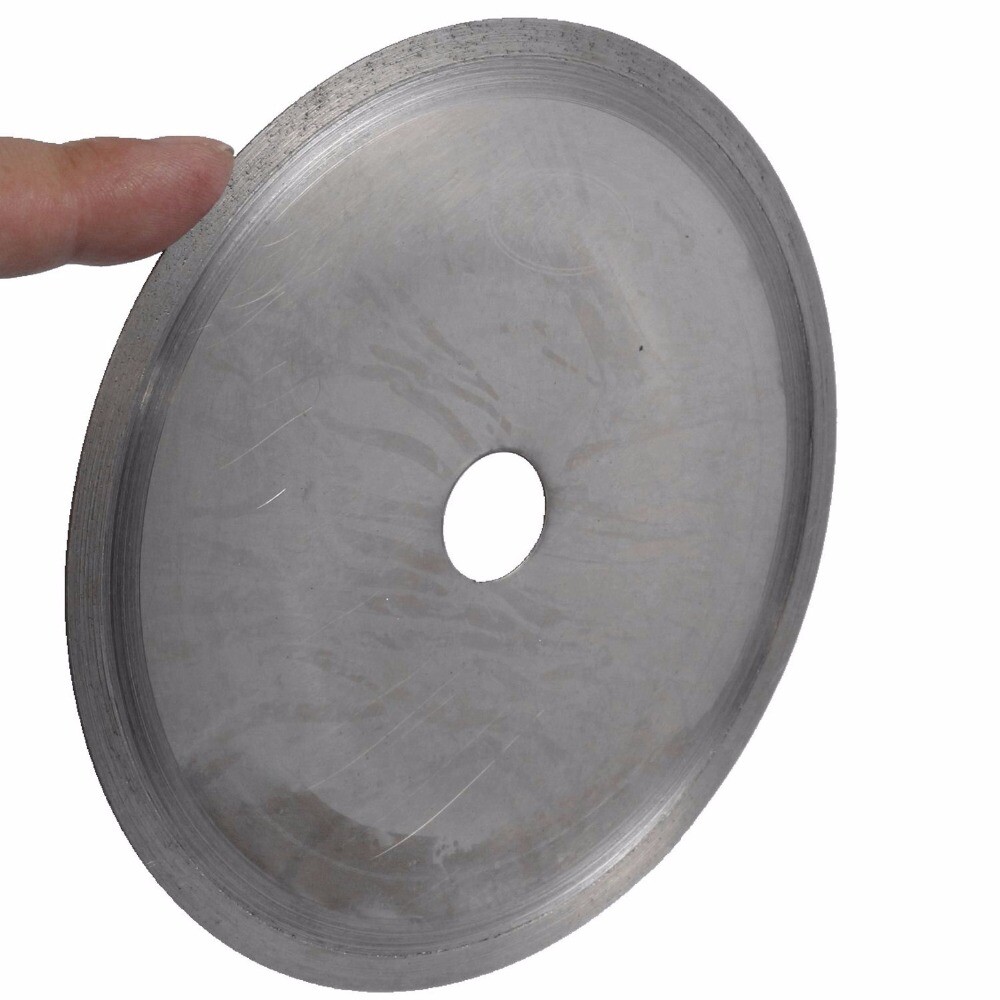 6 Inch SINTERED Diamond Lapidary Saws Blade Arbor 1” Gem Saw Rock Slab Trim