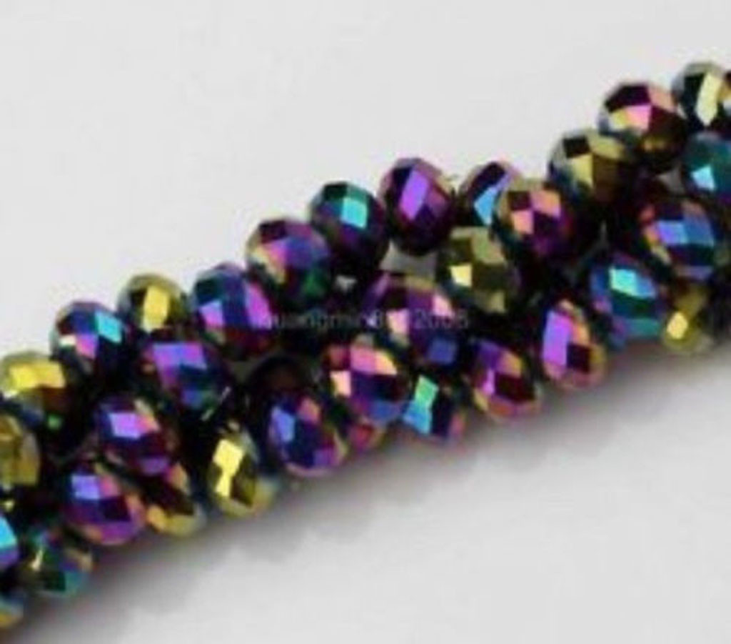 Wholesale 27 Colors 3x4mm Crystal Faceted Roundel Loose Beads 1000pcs
