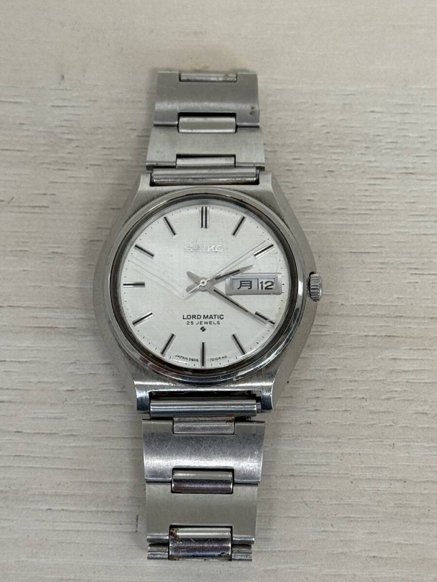 SEIKO LORD MATIC 5606-7010 Automatic Men’s Vintage Watch JAPAN fast shipping