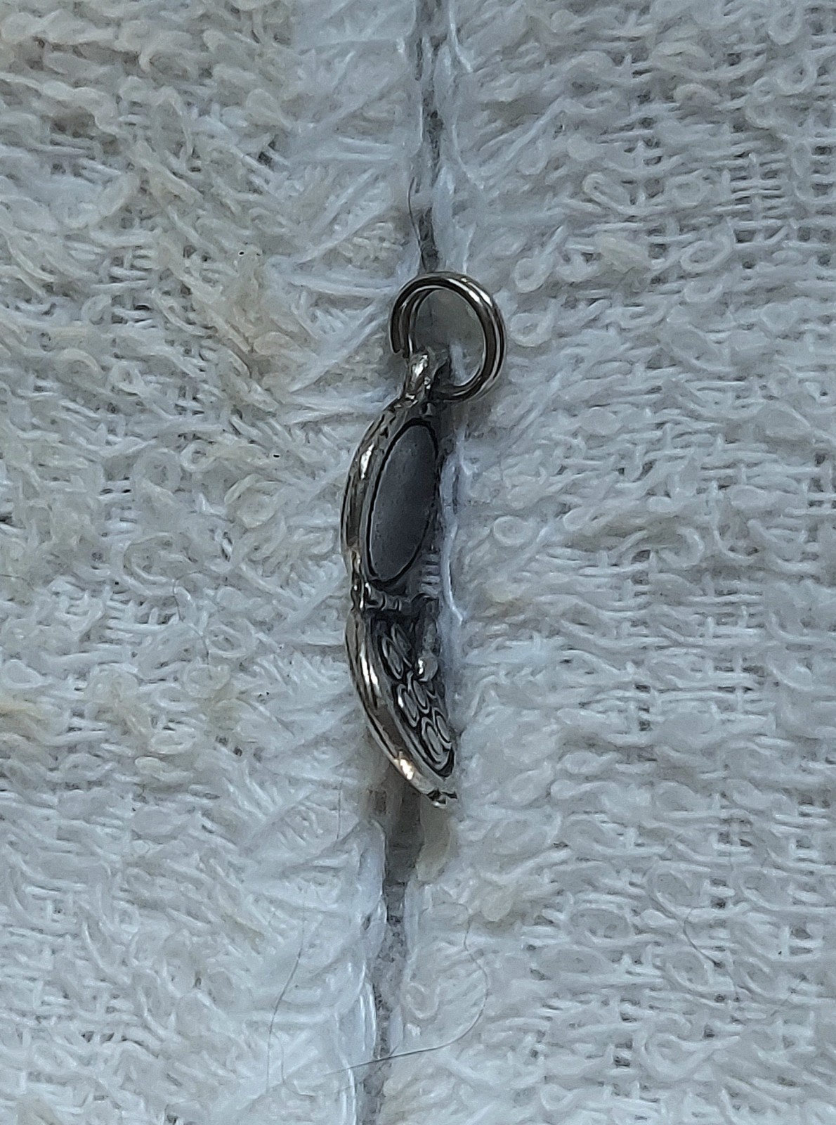 “Compact” Pewter Charm New
