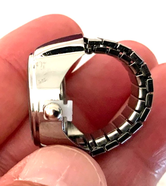 GOMIA RING WATCH (SILVER)