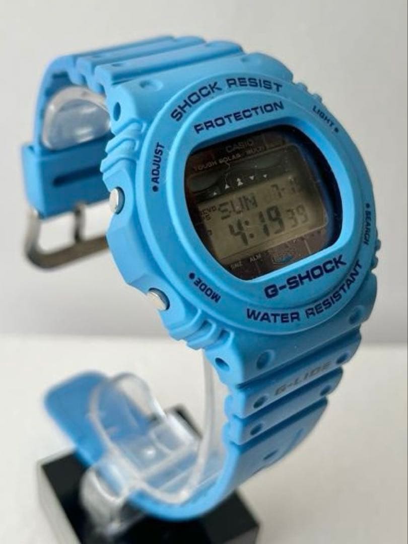 CASIO G-SHOCK G-LIDE solar model GWX-5700CS-2JF Digital Watch Blue Used Japan