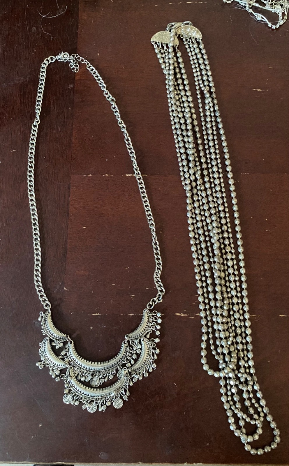 30+ pc Vintage Costume Jewelry Lot Boho Western Festival Earrings Necklaces Tiar