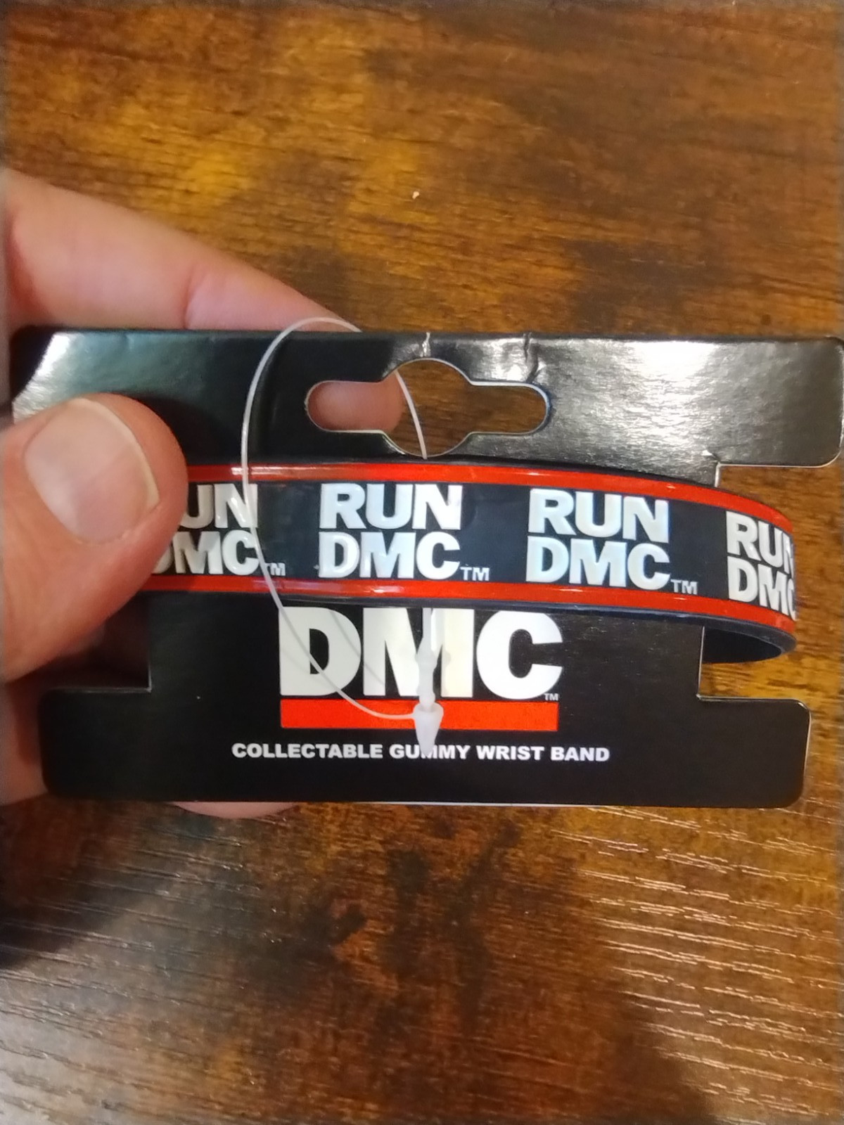 Run-D.M.C. Collectible Gummy Wristband Bracelet Bravado Rock Off