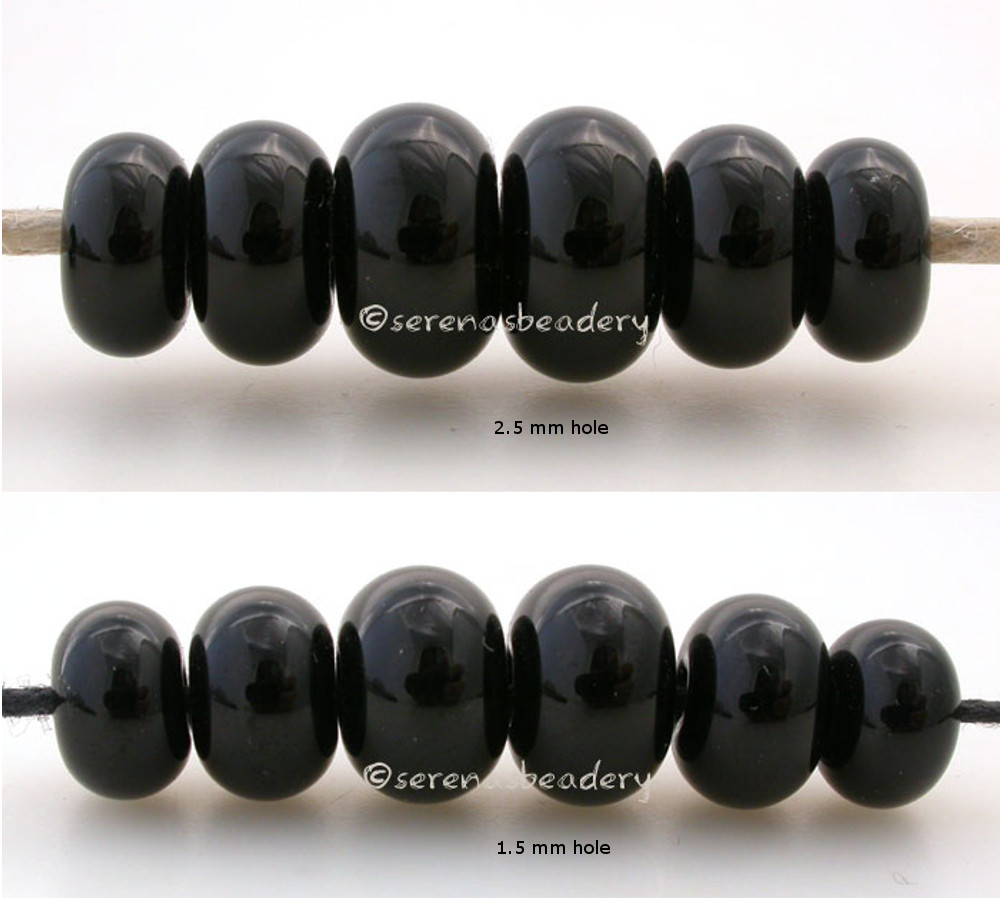 5 LIGHT POWDER PINK * donut handmade lampwork glass spacer beads TANERES sra
